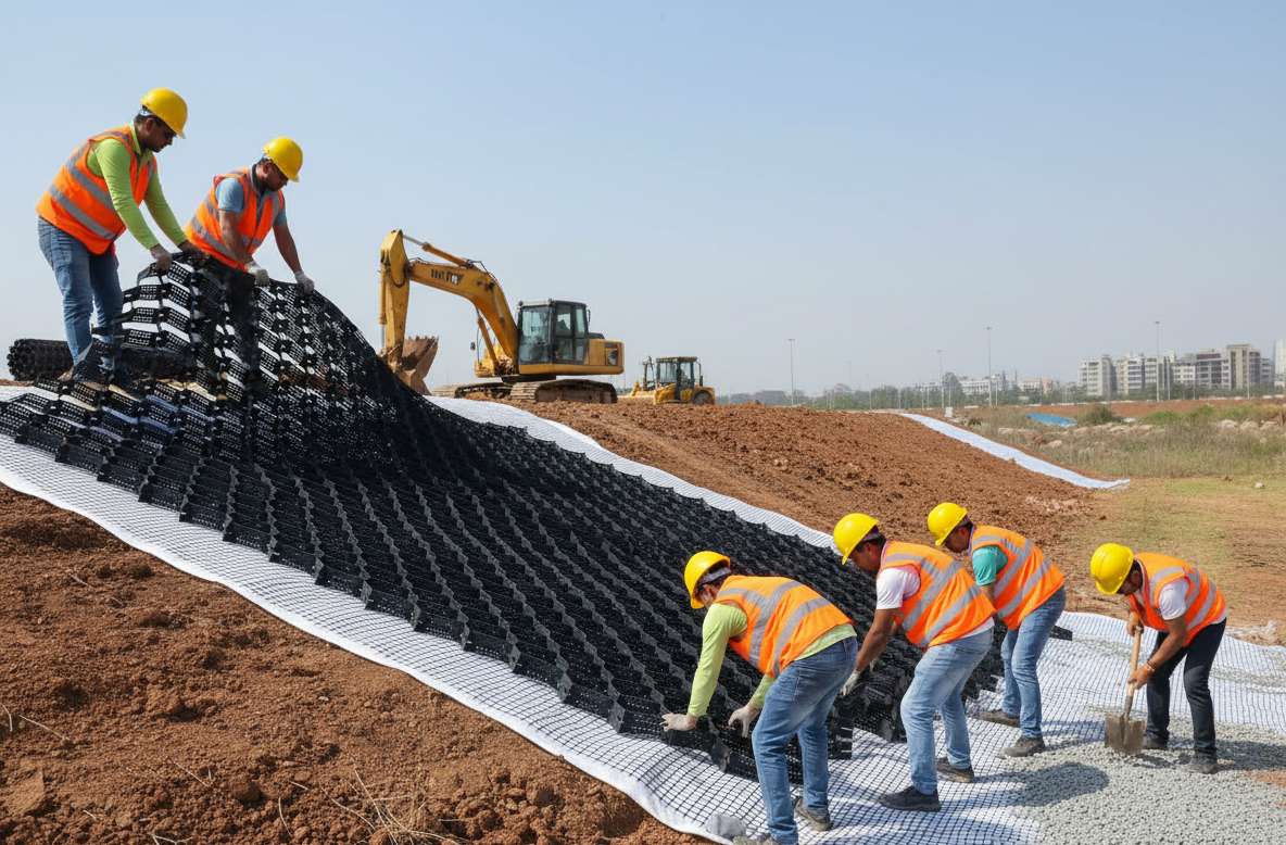 Geosynthetics & Ground Reinforcement Manufacturer in Kolkata