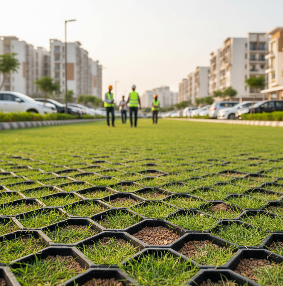 HDPE Grass Paver Manufacturers in kolkata