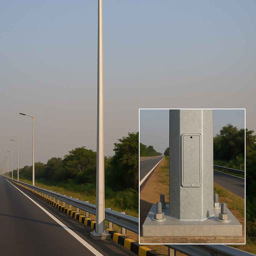 Octagonal Pole Manufacturers in kolkata